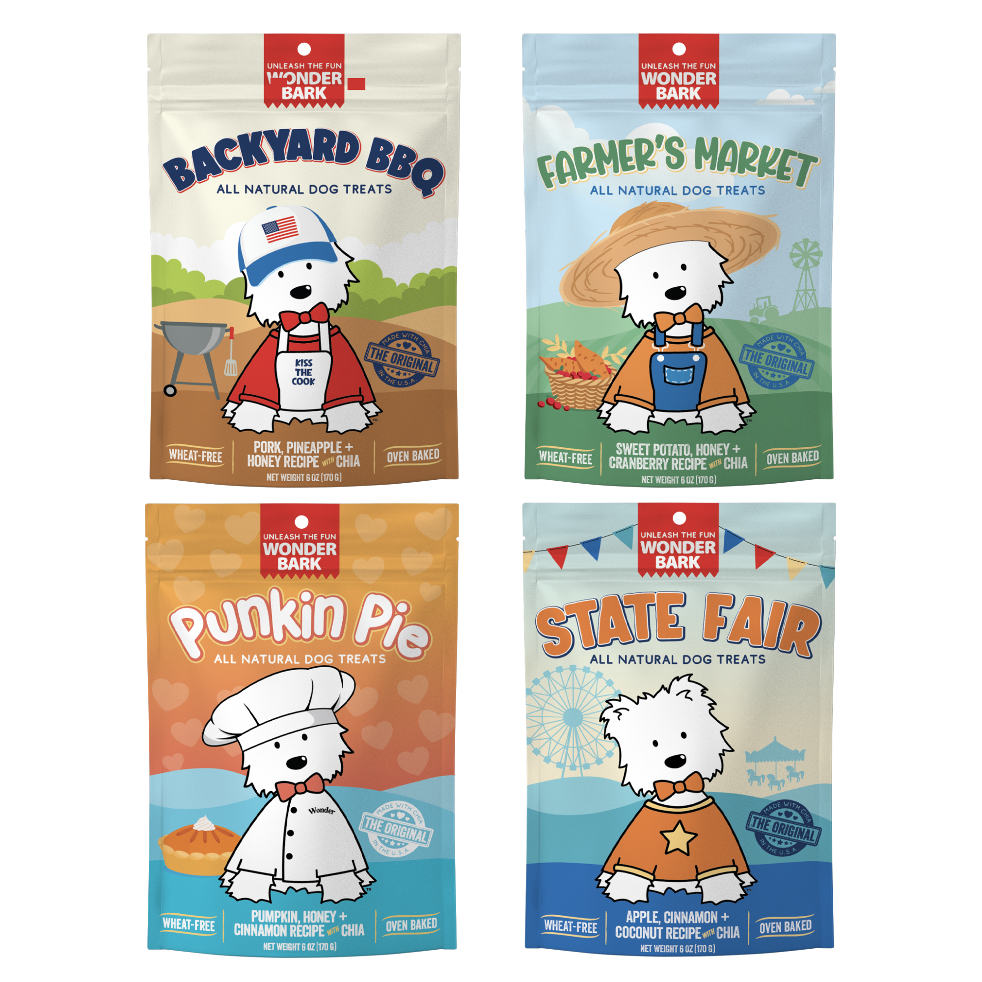 Everyday Biscuits Bundle - All-Natural Dog Treats, Small-Batch, USA Made